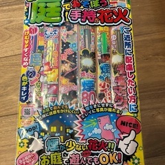 決まりました　バースデイ　花火くじ　2025 手持ち花火の画像