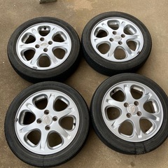 千葉　スバル　R1純正ホイール　エンケイ　15インチ4.5J+4...