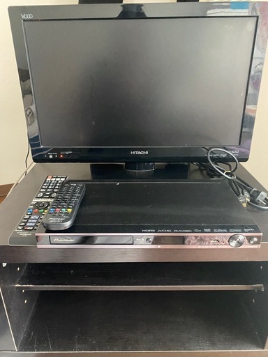 日立 液晶テレビ Wooo L22-HP07-B HDD内蔵 iVDRスロット
