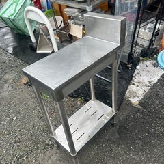 中古　作業台 幅300×奥行600×高さ820 業務用 飲食店 店舗 厨房機器 作業台  業務用作業台の画像
