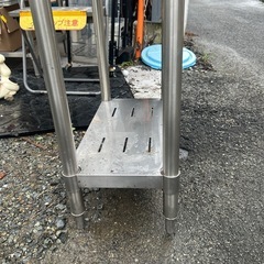 中古　作業台 幅300×奥行600×高さ820 業務用 飲食店 店舗 厨房機器 作業台  業務用作業台の画像