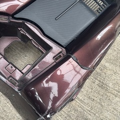 タントカスタムL600バンパー割れありの画像