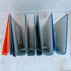 全6冊(＋おまけ)新品＆中古　A4両開きファイル　ドッチファイル　TANOSEEの画像
