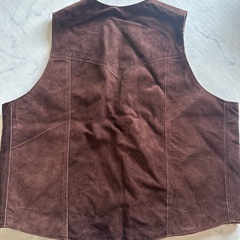 レザーベストの画像