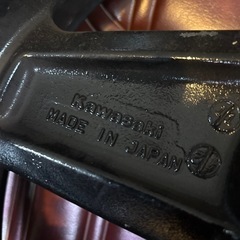 ゼファー750ホイールとハブの画像