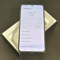 Android Galaxy S23+｜256gb｜SIMフリーの画像