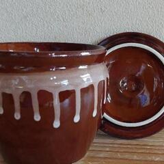 漬物 漬物石 壺 即席漬けの容器 セットの画像