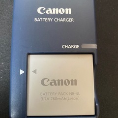 Canon バッテリー・充電器の画像
