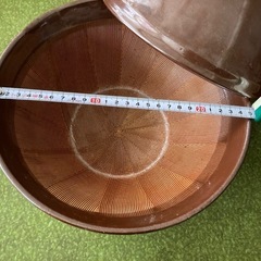 無料♪ 　古いすり鉢　未使用品4つ　　25〜34cm 欠け、汚れあり の画像