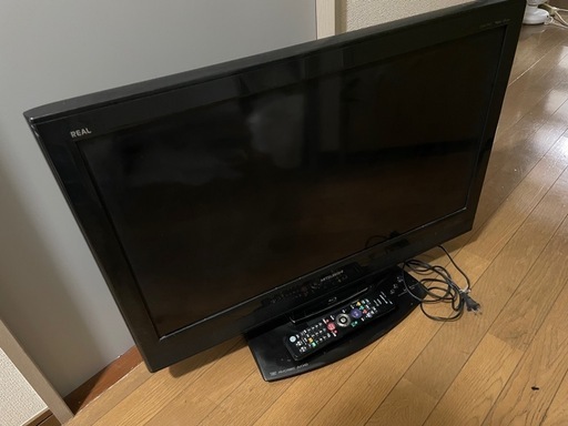 ハードディスク1TB+ブルーレイ内蔵 三菱 REAL 32型 テレビ