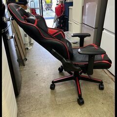 札幌限定配送/お引き取り可◆家具◆DXRACER◆ゲーミングチェア◆レーシングシリーズ◆RACING PRO レッド◆アーム/リクライニングの画像