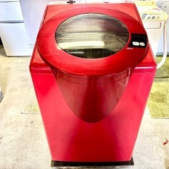 【シャア専用かと思う洗濯機】✨2018年製 AQUA全自動電気洗濯機8.0Kgの画像