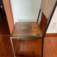 【美品】D-bodhi ダイニングチェア フェルム インダストリアルの画像