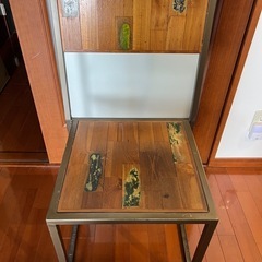 【美品】D-bodhi ダイニングチェア フェルム インダストリアル