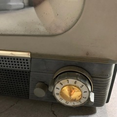 【ジモティー割】コロンビア 昭和レトロ 当時物 真空管 ブラウン管テレビ（ID1046）の画像