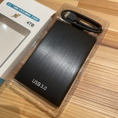 【ジャンク❓】4TB外付けハードディスクの画像