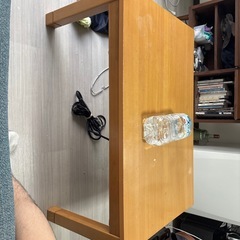 こたつ付きのテーブルの画像
