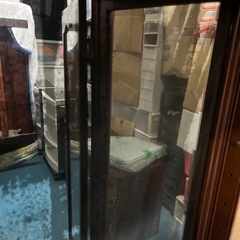 飾り棚キャビネット　ガラスの画像