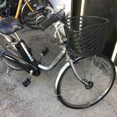 超可爱 地域限定送料無料パナソニックビビDX8,9AH子供乗せシルバーパス 自転車本体