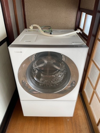 「譲り先決定」訳ありパナソニック　ドラム型洗濯機