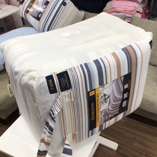 ※未使用 PENDLETON 寝具セット サバンナストライプアイボリー