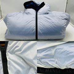 【❗️✨スタイリッシュ✨❗️】ARMANI Exchange🌟 ダウンコート🧥 XSサイズ✨ スリムフィット🌟 軽量防寒アウター❗️の画像