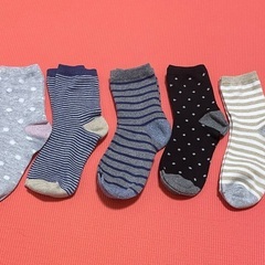 レディース　靴下5足　22cm〜24cmの画像