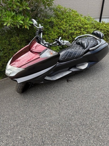 YAMAHA マグザム　SG17J 赤黒　実働車