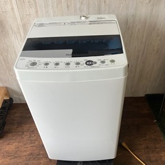 美品ハイアール全自動洗濯機4.5kg JW-C45D 2021年製簡易乾燥機能