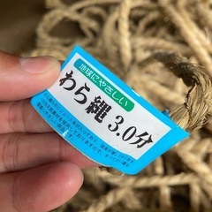 わら縄 3.0分×2の画像