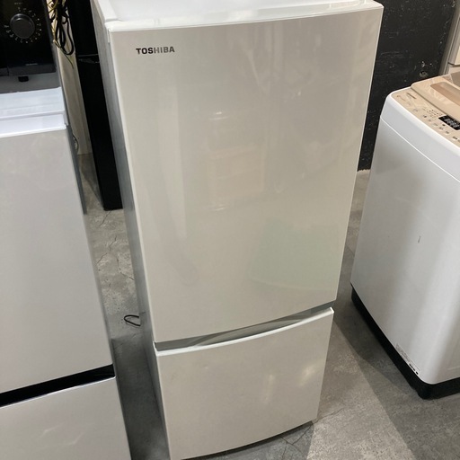 ジモティー割】TOSHIBA 2018年製 2ドア冷凍冷蔵庫（ID1047）