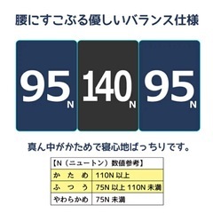 マットレスシングル腰痛対策の画像