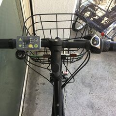 地域限定送料無料　ブリヂストン　リアルストリームミニ　12,3AH　20インチ　艶消し黒　パスシティX　グリッター　神戸市　電動自転車　の画像