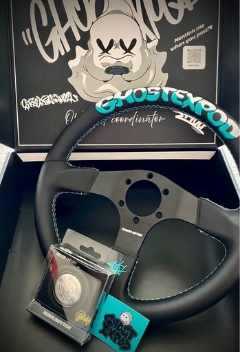 GHOST EXPOD ステアリング GEｽﾃｱTiffany[2nd]ﾌﾗｯﾄ (k.w) 袋井の