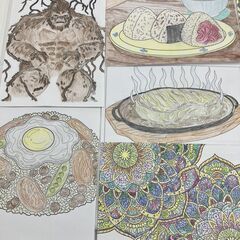 ぬりえ10枚セット（見本付き）の画像