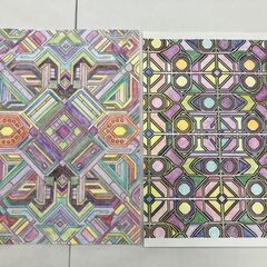 ぬりえ10枚セット（見本付き）の画像