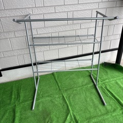スチール　ハンガーラック　押入れ収納