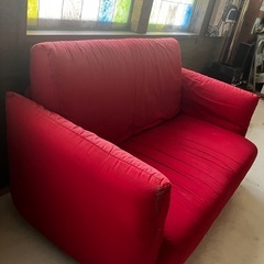ベットになるソファの画像