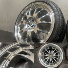 海外製タイヤ 245/35ZR20 275/30ZR20 夏タイヤ NEEZ ニーズ 鍛栄舎 20インチ 9.5J/10.5J5HPCD120+40/+25 バリ溝 BMW純正キャップ MTD012クレジットカード QRコード決済可能の画像