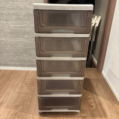 クリアボックス5段の画像