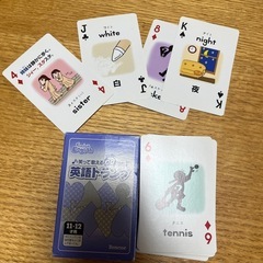 【6月末まで　あげます】英語トランプ