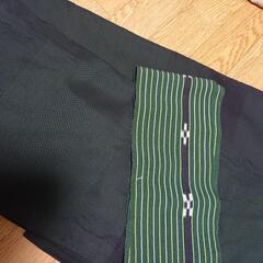 夏着物　半幅帯セットの画像