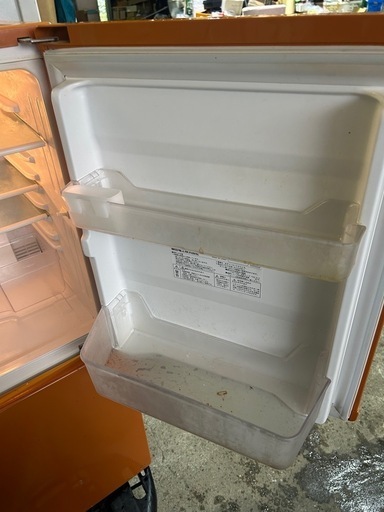 無料 0円 MORITA 冷蔵庫 冷えないのでジャンク品扱い 単身者用
