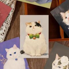 猫 シール 1枚