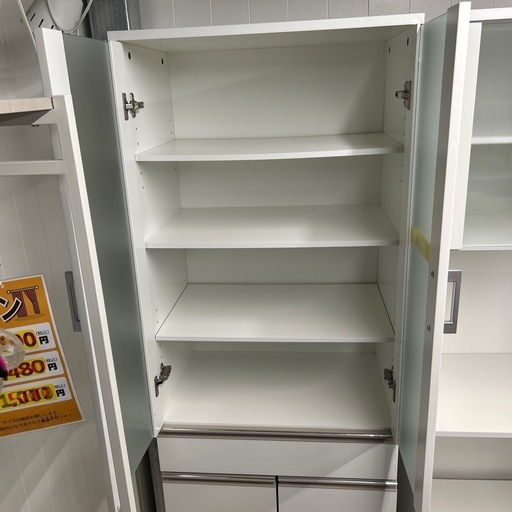 配達可【食器棚】クリーニング済み【管理番号12506】横