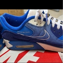 ⭐︎限定⭐︎ NIKE  AIRMAX90SE FirstUSEロイヤルブルーの画像