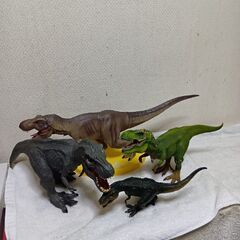取引決定！　恐竜フィギュア　ティラノザウルスおまとめ4体セット
