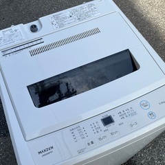 【RKGSE-332】特価！maxzen/6.0kg/全自動洗濯機/JW60WP01/中古品/分解清掃済/2021年製/店頭引取推奨商品/近隣弊社配達有料で可の画像