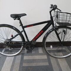 自転車 クロスバイク 27インチ シマノ6段変速 ストラディスタ...