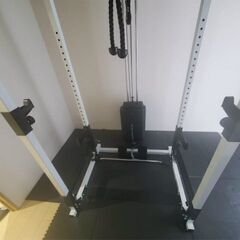 中古 WILD FIT ワイルドフィット 200パワーラック フルモデル ラットプル 筋トレ 解体済み ホームジム 札幌 東米里の画像